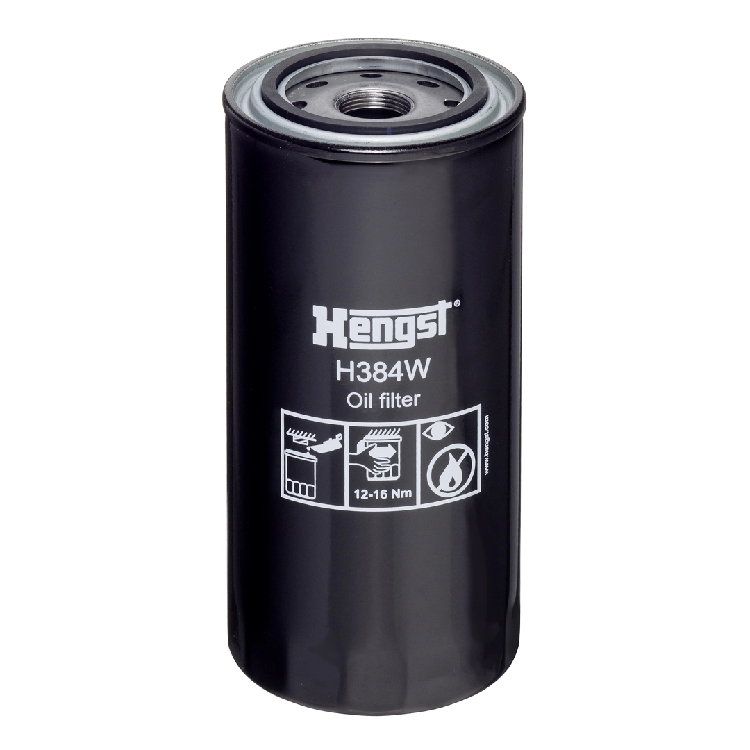 HENGST FILTER H384W — Фільтр оливний CATERPILLAR, CLAAS, MASSERY-FERGUSON, VOEGELE (Hengst)