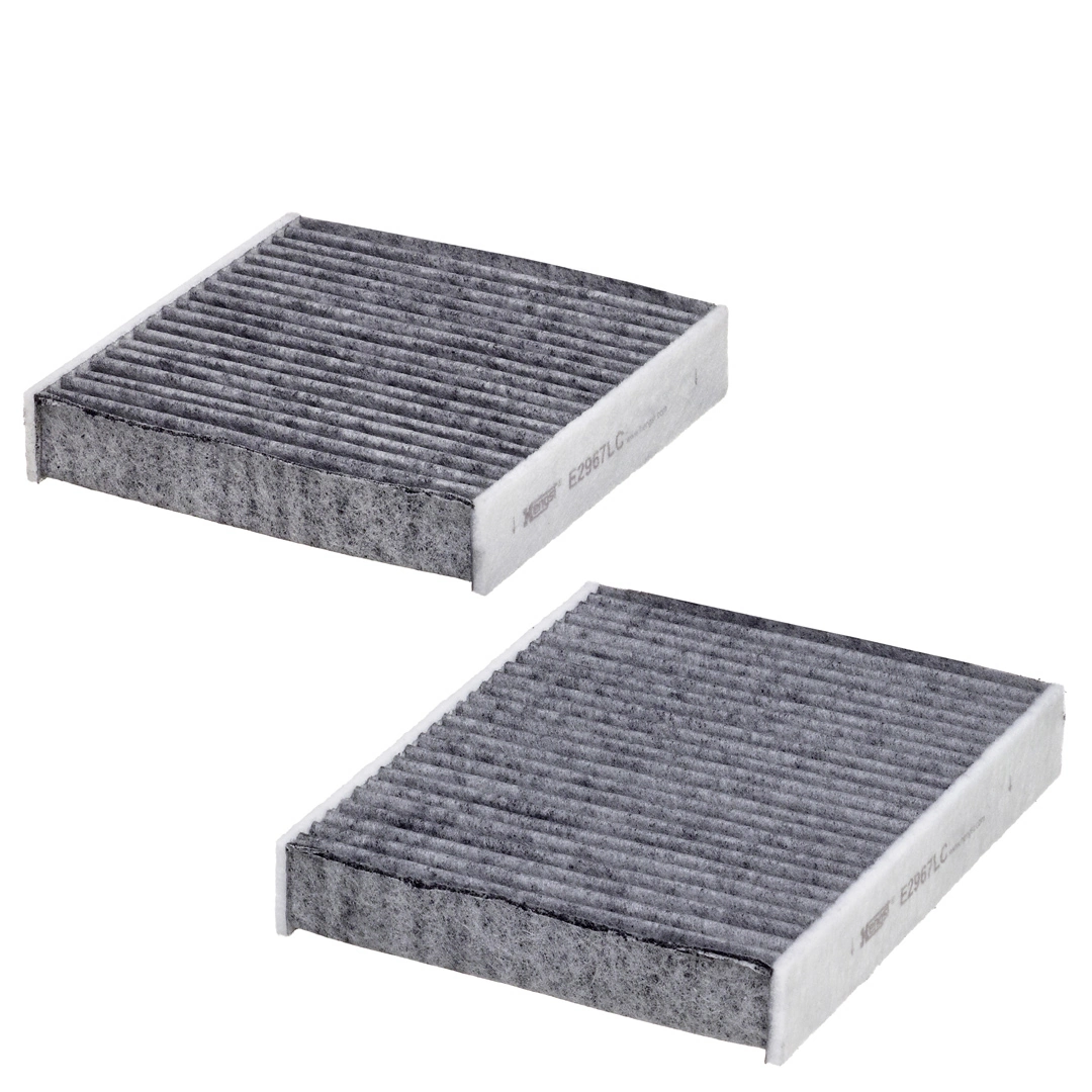 Filtre, air de l'habitacle HENGST FILTER E2967LC-2