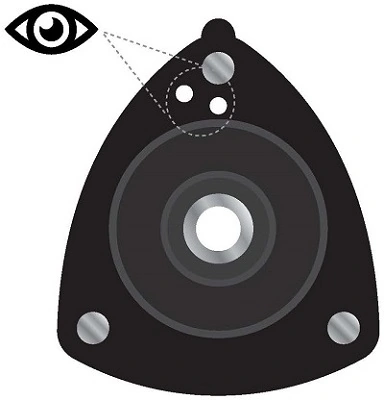 Kit de réparation, coupelle de suspension KYB SM1025