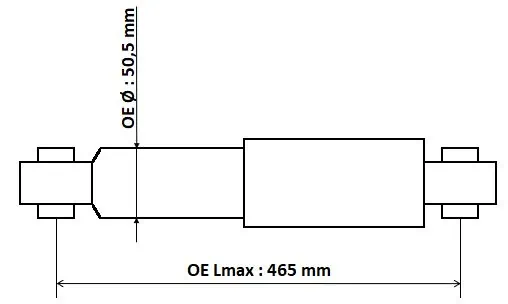 Amortisseur KYB 345700