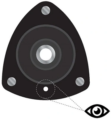 Kit de réparation, coupelle de suspension KYB SM5472