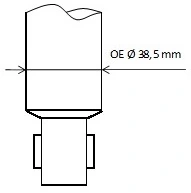Amortisseur KYB 343827