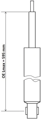 Amortisseur KYB 343836