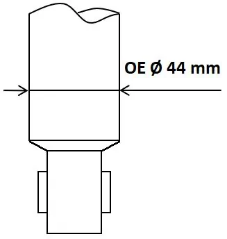 AMORTYZATOR HYUNDAI T. I20 III (BC3, BI3) 21- LE/PR KOLUMNA 44MM PATRZ KATALOG