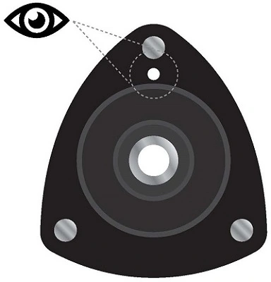 Kit de réparation, coupelle de suspension KYB SM1024