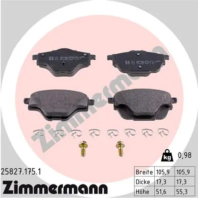 ZIMMERMANN 25827.175.1