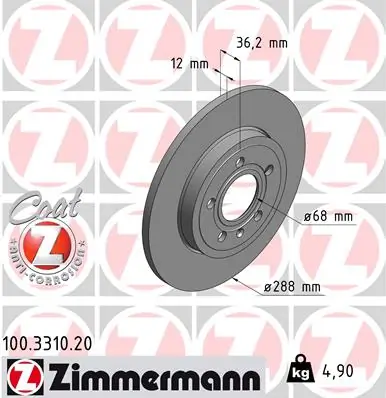 ZIMMERMANN 100.3310.20