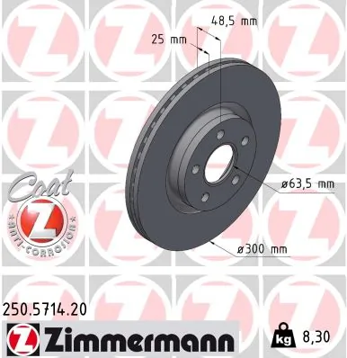 ZIMMERMANN 250.5714.20