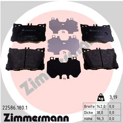 ZIMMERMANN 22586.180.1