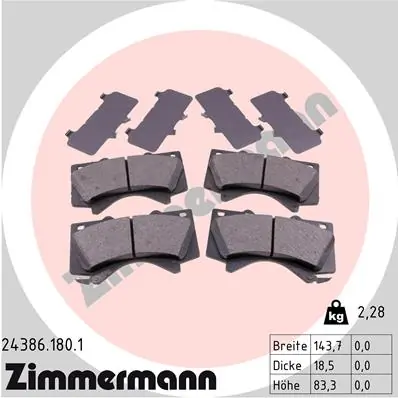 ZIMMERMANN 24386.180.1