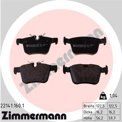 ZIMMERMANN 22141.160.1