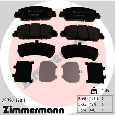 ZIMMERMANN 25792.170.1