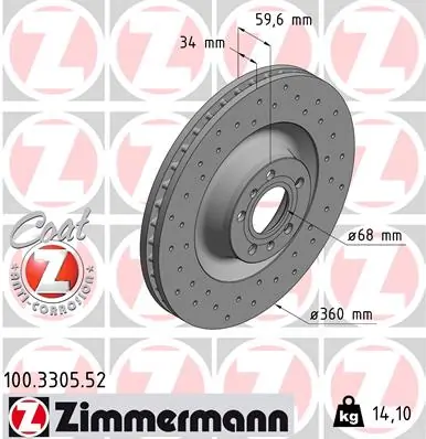 ZIMMERMANN 100.3305.52