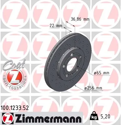 ZIMMERMANN 100.1233.52