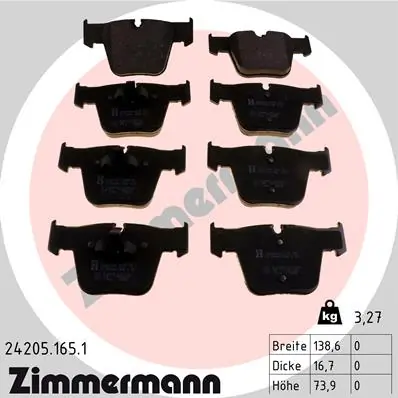 ZIMMERMANN 24205.165.1