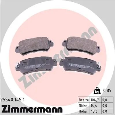 ZIMMERMANN 25540.145.1