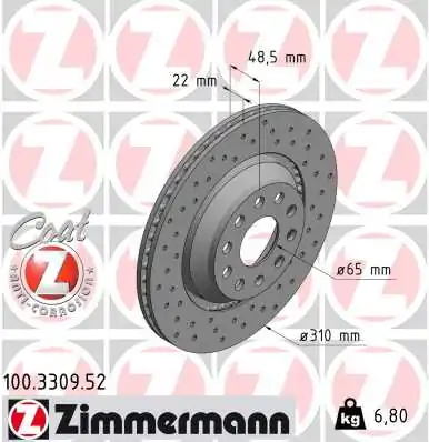 ZIMMERMANN 100.3309.52