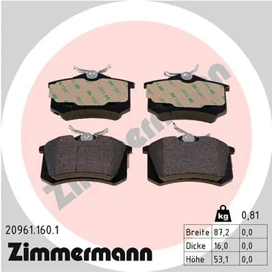 ZIMMERMANN 20961.160.1