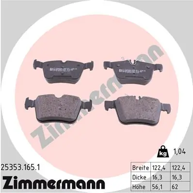 ZIMMERMANN 25353.165.1