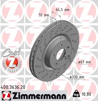 ZIMMERMANN 400.3636.20