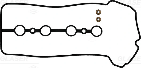 Gasket Set, cylinder head cover