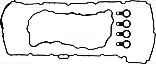 Gasket Set, cylinder head cover