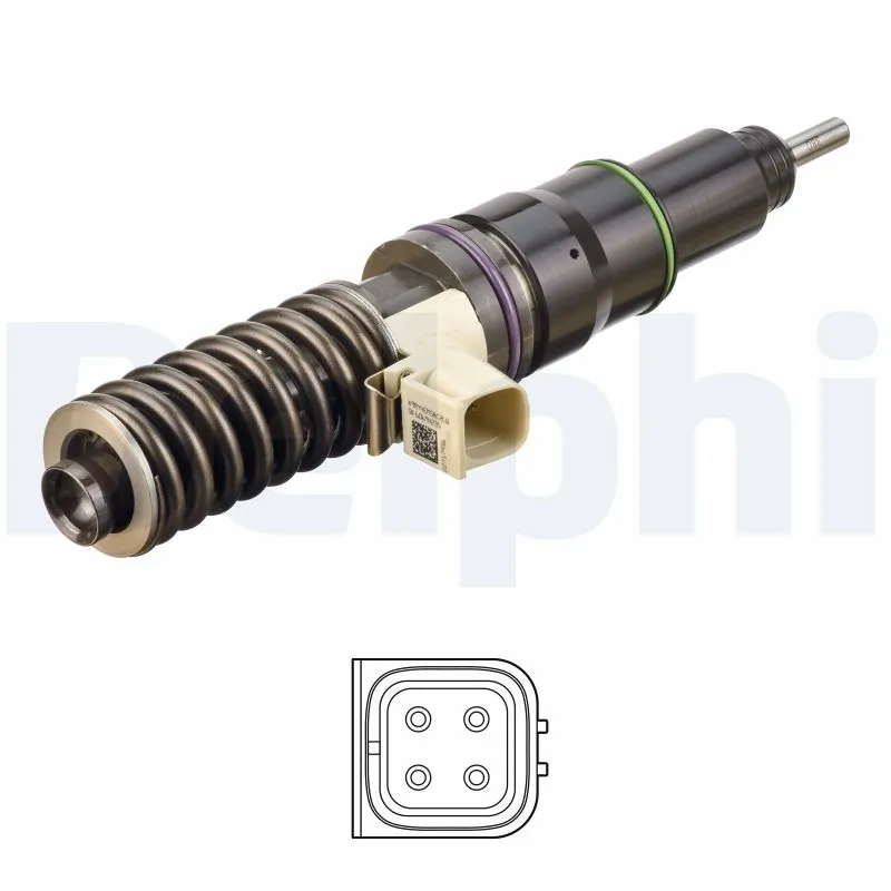 Injecteur DELPHI BEBE5G17101-12B1