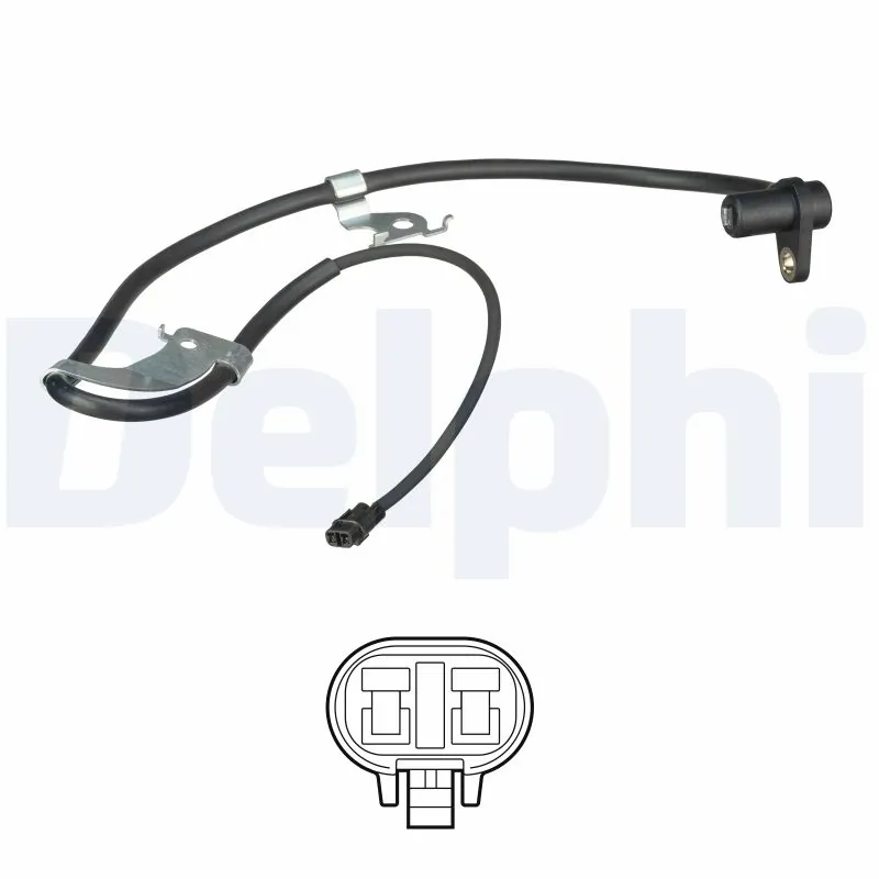 Capteur, vitesse de roue DELPHI SS20632