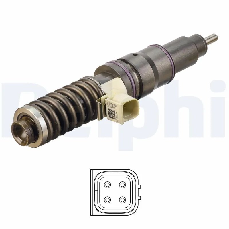 Injecteur DELPHI BEBE4D34101-12B1