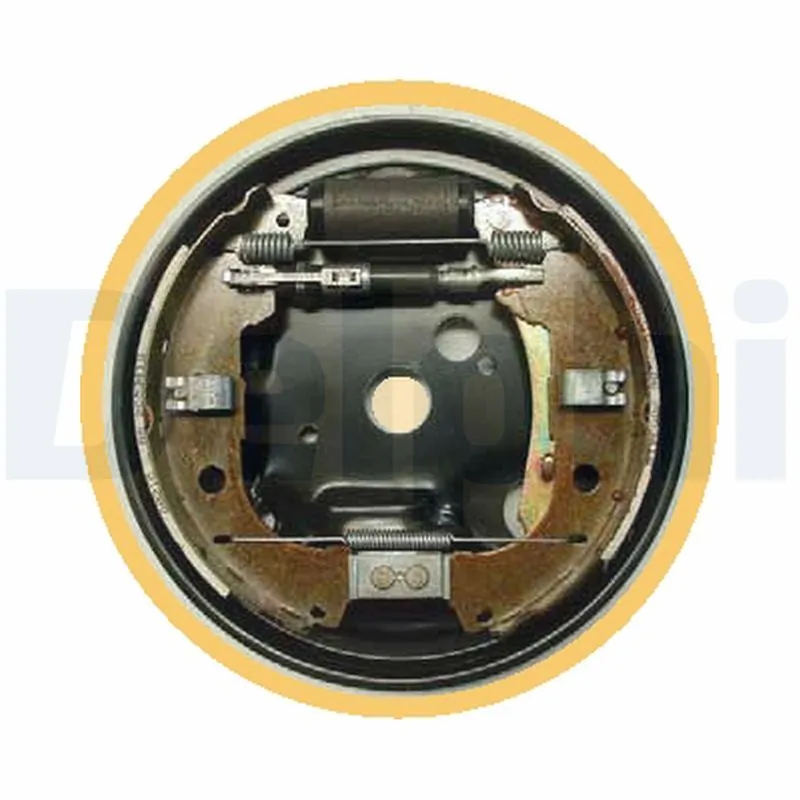 Jeu de mâchoires de frein DELPHI LG16045