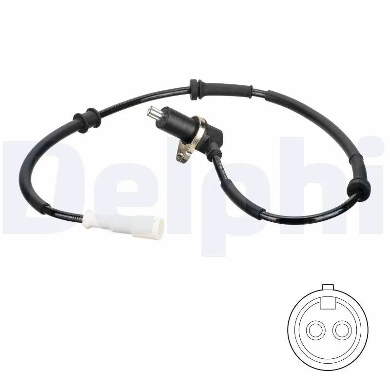 Capteur, vitesse de roue DELPHI SS20826