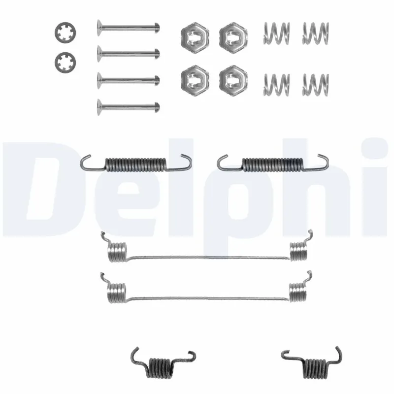 Kit d'accessoires, mâchoire de frein DELPHI LY1055