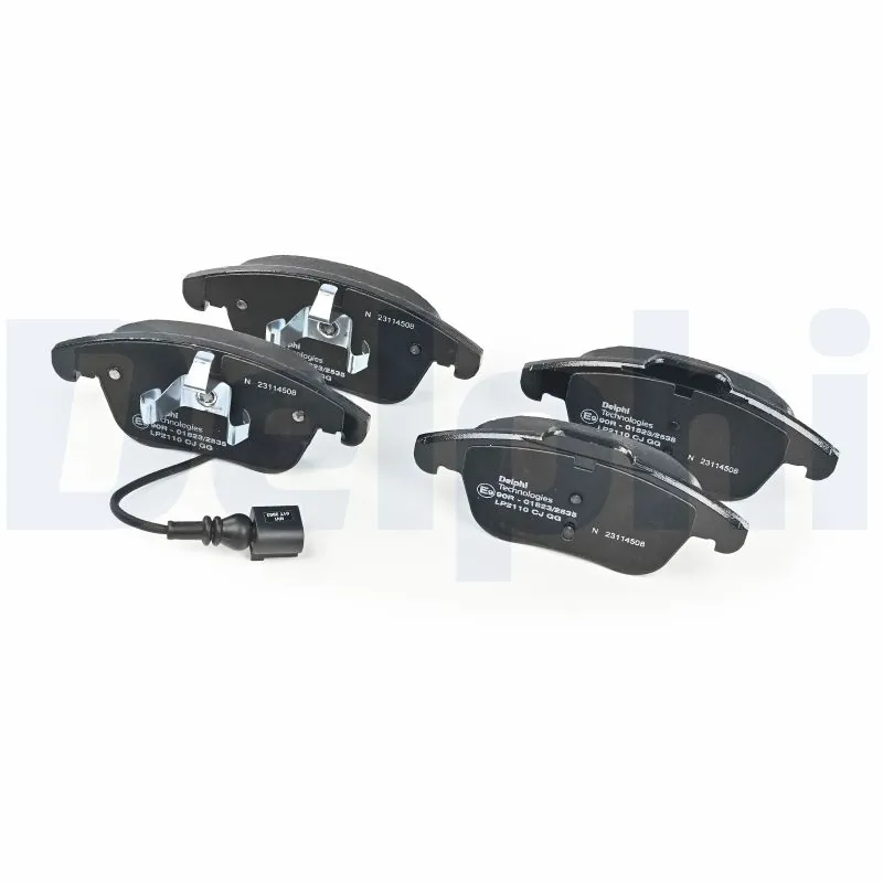 Kit de plaquettes de frein, frein à disque DELPHI LP2110