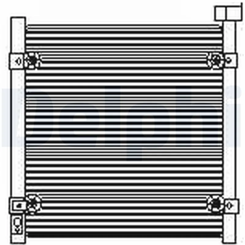 Condenseur, climatisation DELPHI TSP0225422