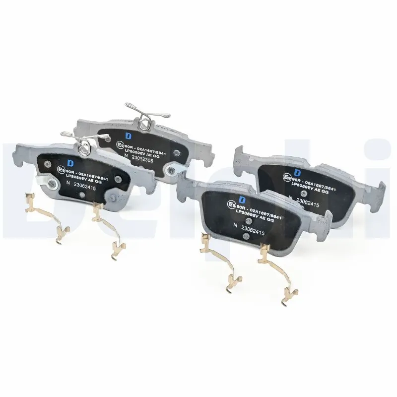 Kit de plaquettes de frein, frein à disque DELPHI LP5059EV
