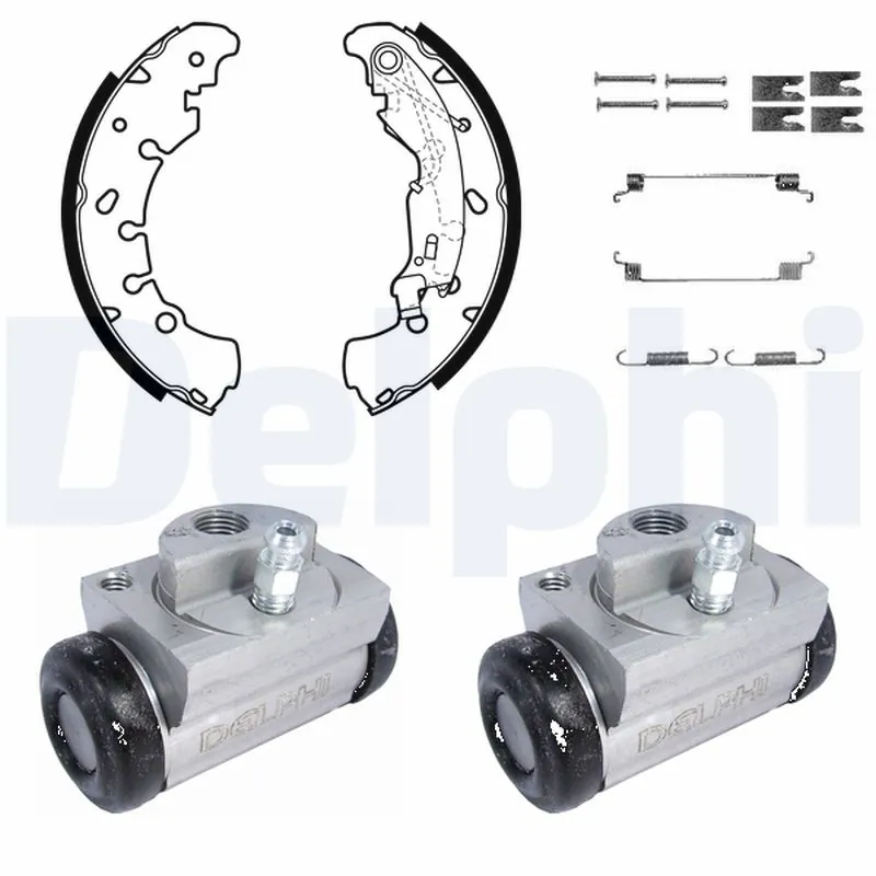Jeu de mâchoires de frein DELPHI KP1120