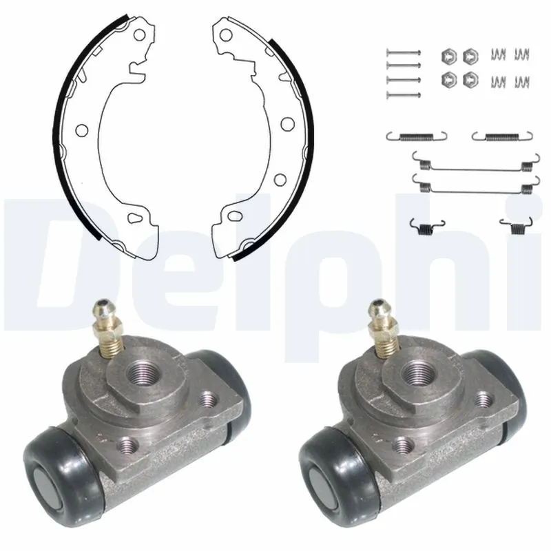 Jeu de mâchoires de frein DELPHI KP894