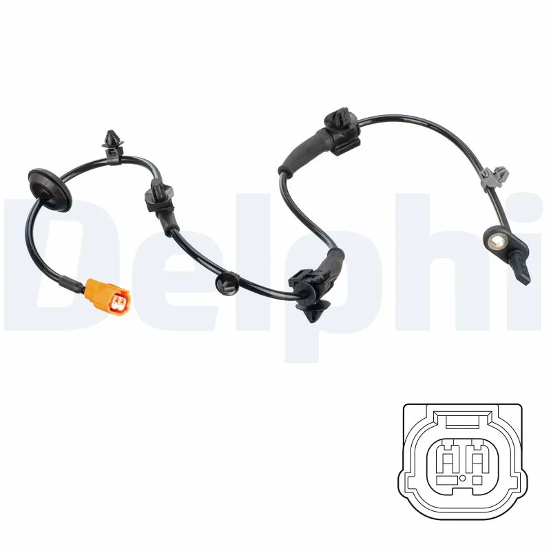 Capteur, vitesse de roue DELPHI SS20782