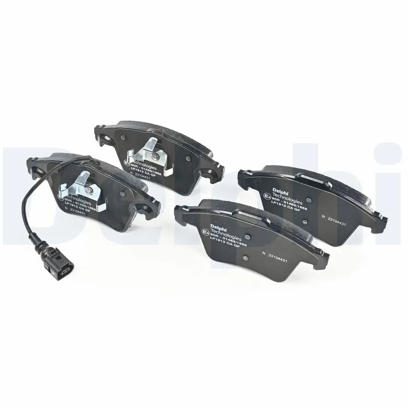 Kit de plaquettes de frein, frein à disque DELPHI LP1913