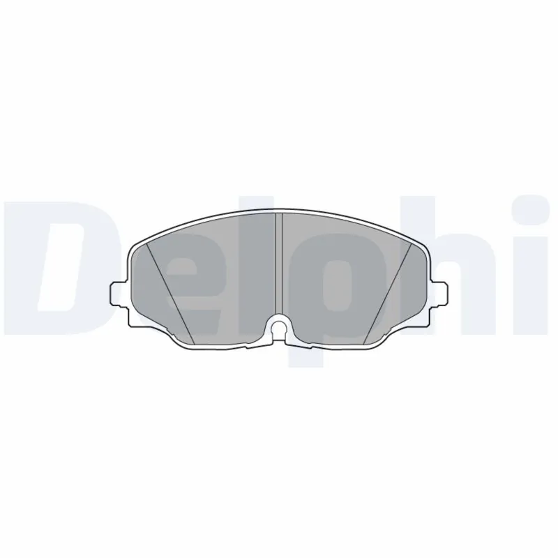 Kit de plaquettes de frein, frein à disque DELPHI LP3543