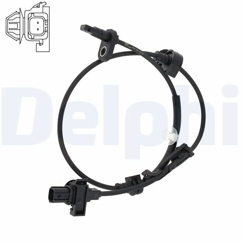 Capteur, vitesse de roue DELPHI SS21202-12B1