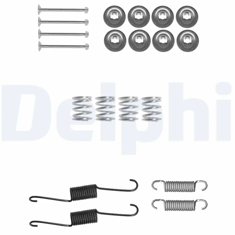 Kit d'accessoires, mâchoire de frein DELPHI LY1411