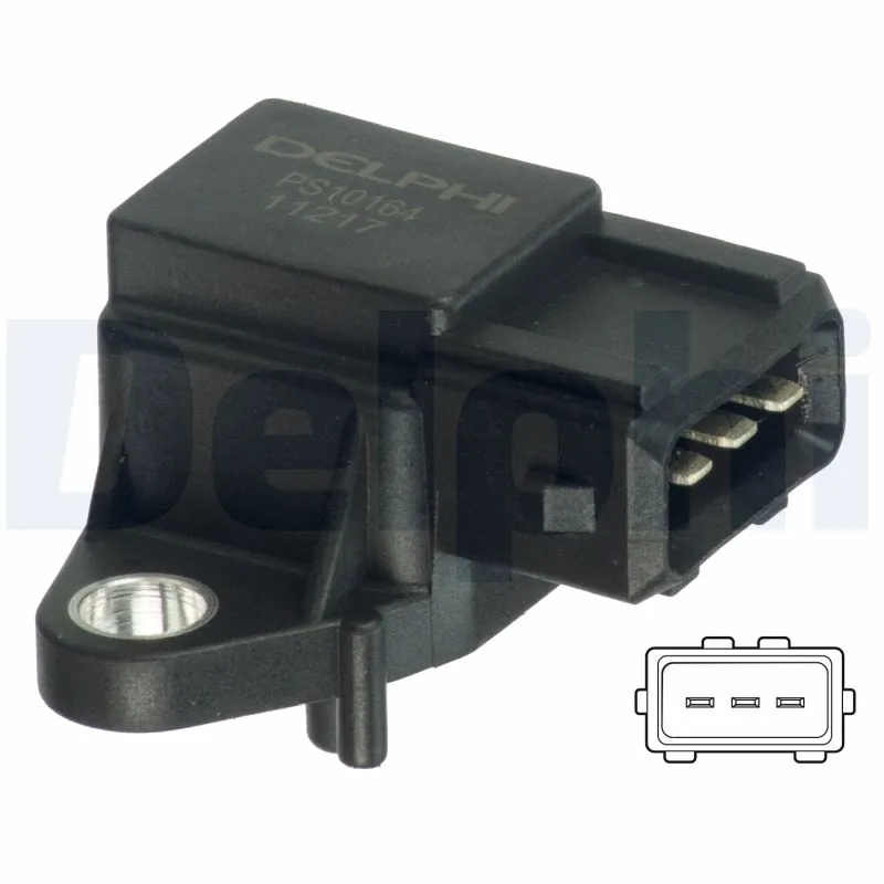 Capteur, pression de suralimentation Delphi Technologies
