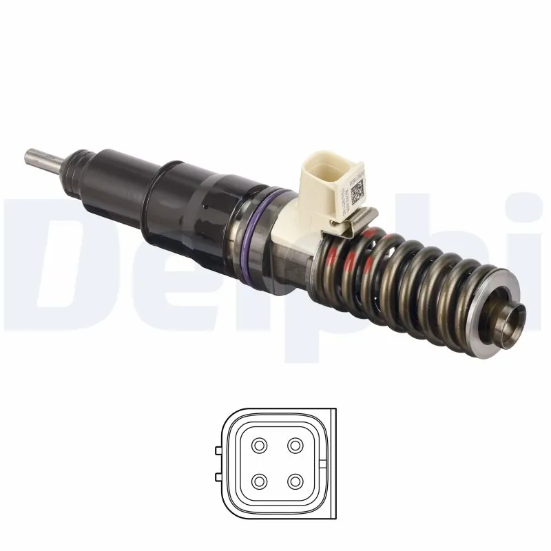 Injecteur DELPHI BEBE4L11001-12B1