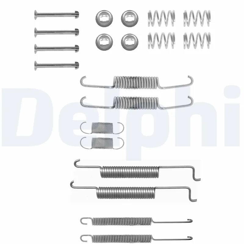 Kit d'accessoires, mâchoire de frein DELPHI LY1033