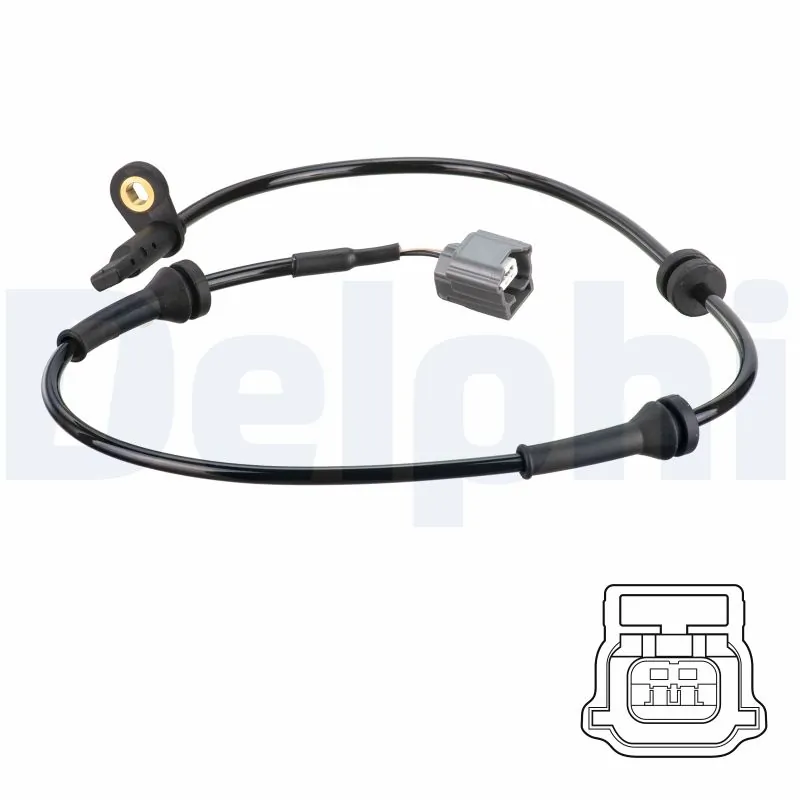 Capteur, vitesse de roue DELPHI SS20802