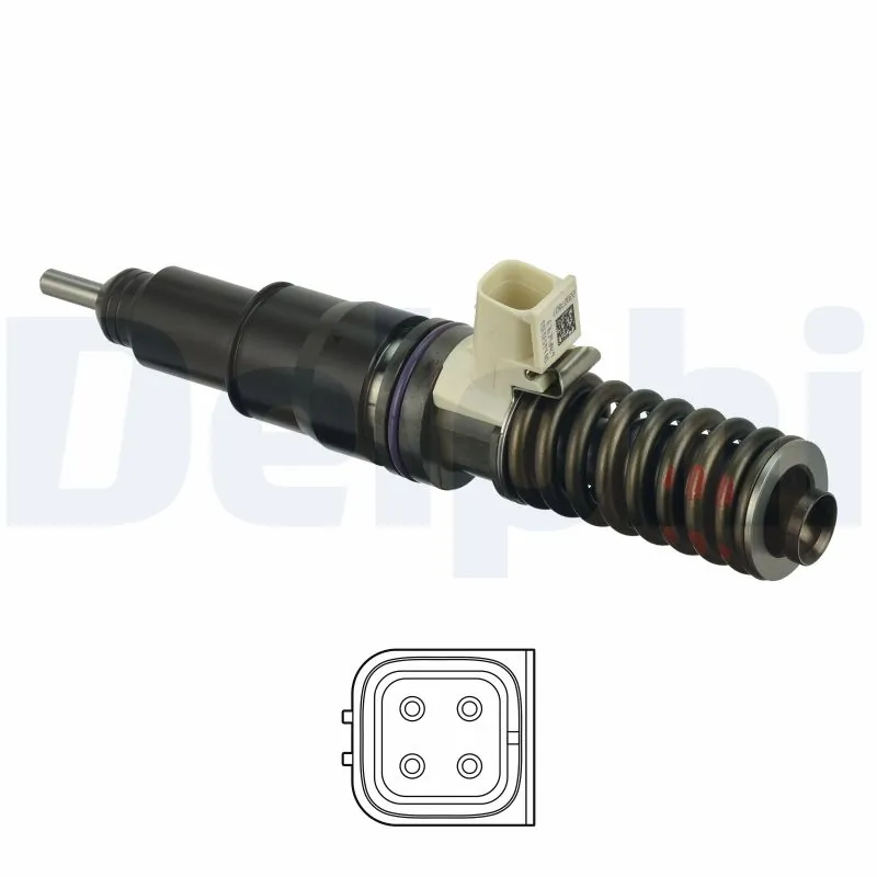 Injecteur DELPHI BEBE4L10001-12B1