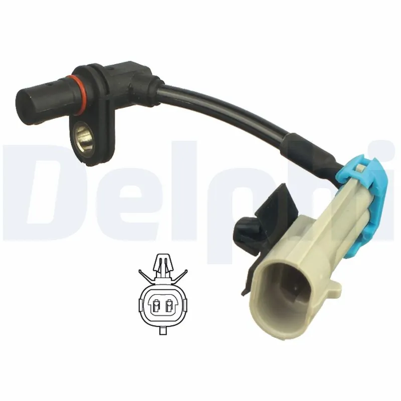 Capteur, vitesse de roue DELPHI SS20317