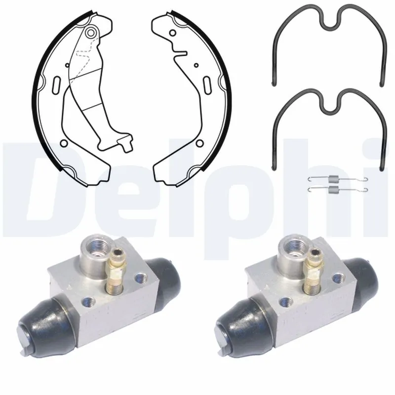 Jeu de mâchoires de frein DELPHI KP1109