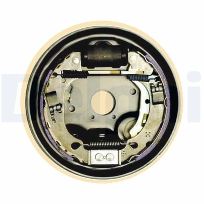 Jeu de mâchoires de frein DELPHI LG16046